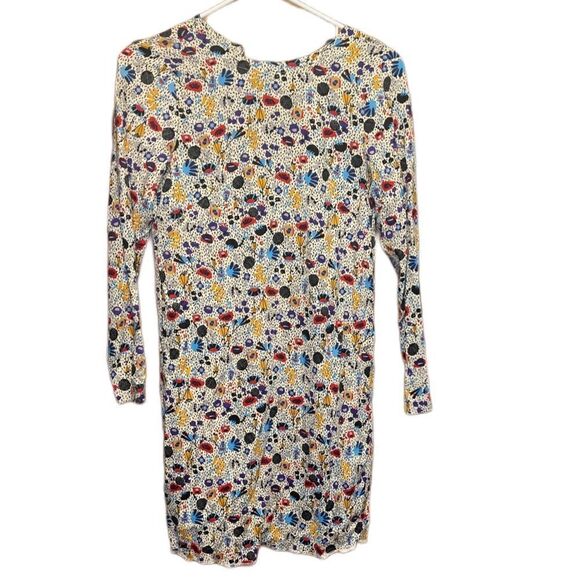 H&M Long Sleeve Multi-Colored Dress Size 2 - Picture 2 of 5